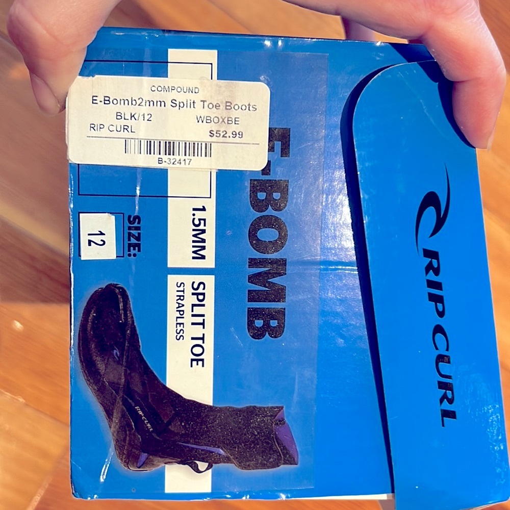 NWT Rip Curl E-Bomb Split Toe Boots